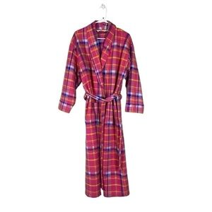 VTG Victoria’s Secret Plaid Robe Size Medium